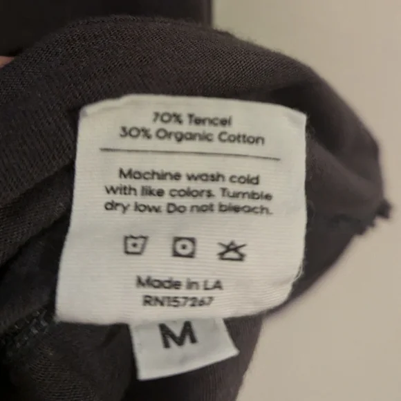 MATE the Label Sleep Tank, M, Gray - Picture 5 of 5